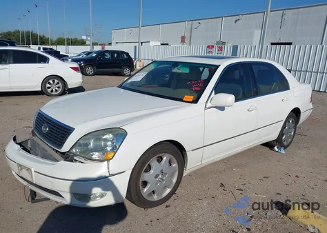 2003 Lexus Ls 430 z USA, uszkodzony, nr VIN JTHBN30F730101846